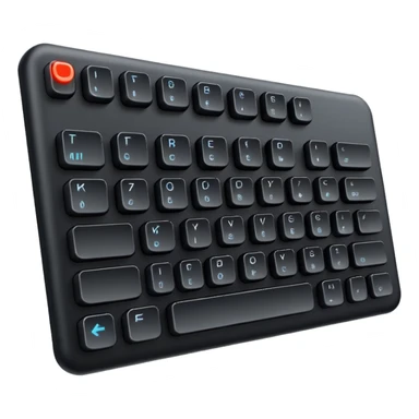 keyboard with highlighted Enter key sticker