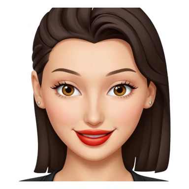 Bella hadid is winking sticker