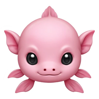 Axolotl face, chibi style, cute proportions, big eyes, simple sticker