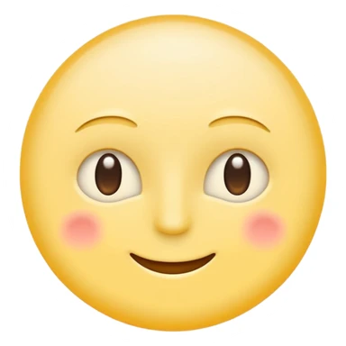 minimal flat emoji symbolizing insight or understanding,
soft glowing dot or gentle light shape,
warm pastel yellow tone,
calm intelligence aesthetic,
premium health app icon style,
transparent background,
vector illustration
 sticker