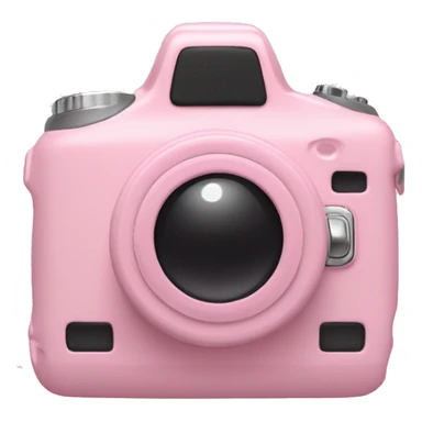 Pastel pink digicam sticker