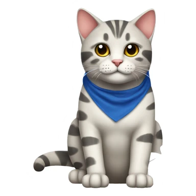 An european cat with a flag of a monstera plant leave    sticker