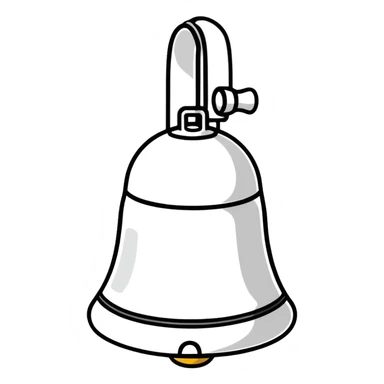 gentle reminder bell with kind reminder appearance sticker
