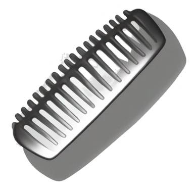 white comb sticker