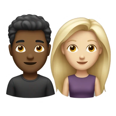 2 blond woman 1 white men with dark hair sticker