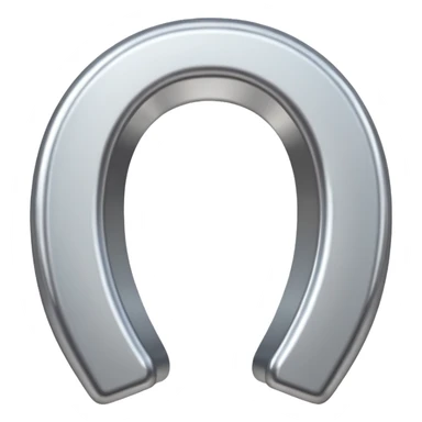 Cute horse shoe sticker