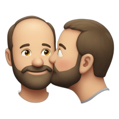 tom segura kissing bert kreischer sticker