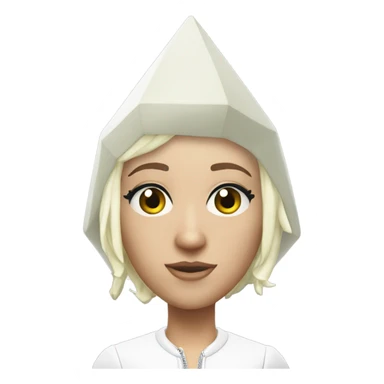 White sims 4 plumbob sticker