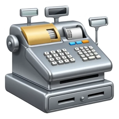 POV of a cash register sticker