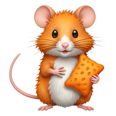 Rat on cheeto sticker