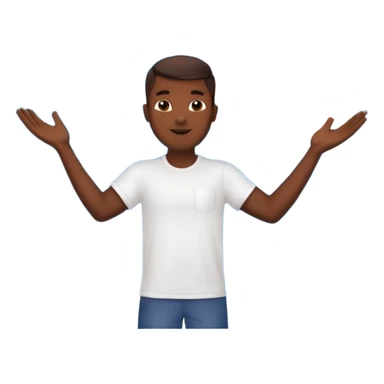 Anthony B with arms wide open 🙌🏾🔥 standing in front of world map 🌍🎶 with every flag 🇯🇲🇺🇸🇬🇧🇫🇷🇮🇳🇧🇷🇳🇬 saying ONE LOVE 💛💚❤️ to di world 🌐🦁👑 sticker