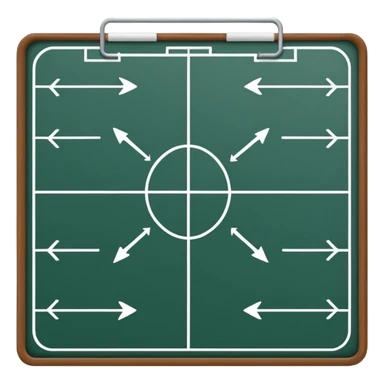 amercian football playbook formation tactics sticker