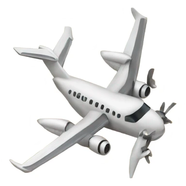 Plane over the African safari  sticker