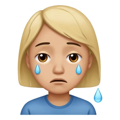 Crying meme sticker
