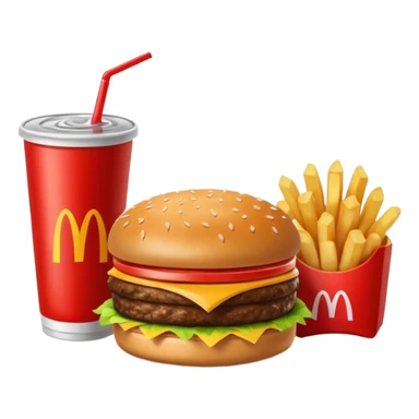 McDonald’s meal  sticker