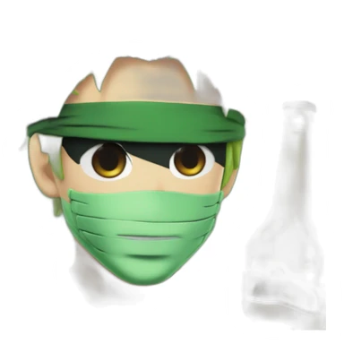 Zoro one piece qui boit de la bière sticker