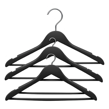 black hangers for clothes sticker