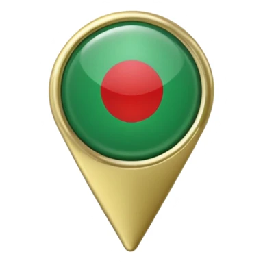 location pin Italy milan green sticker