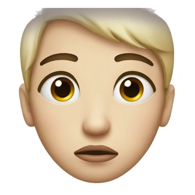 Face with black eye swollen sticker