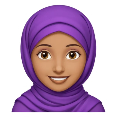 I am a marketer, making content creation and reels on social meadia without showing my face, need a professional emoji, I am A girl from jordan wearing hijab my nname is rama  sticker