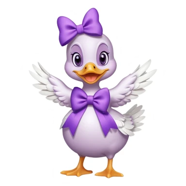 daisy duck full sticker