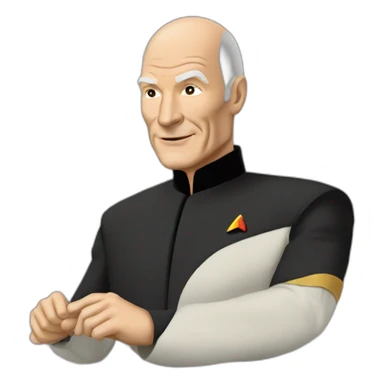 jean luc picard sticker