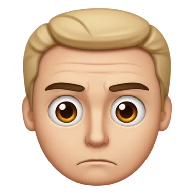 unamused face emoji closely matching the 😒 emoji sticker