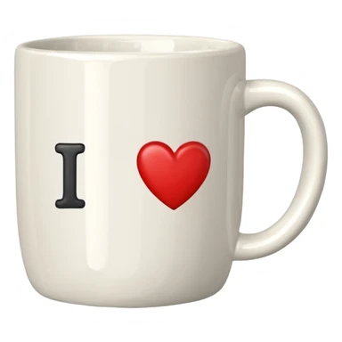 i heart ny mug sticker