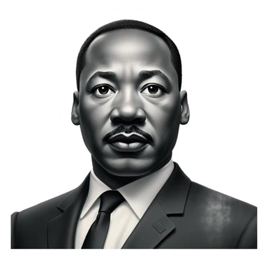Martin Luther King sticker