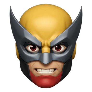 Wolverine from Deadpool & Wolverine movie sticker