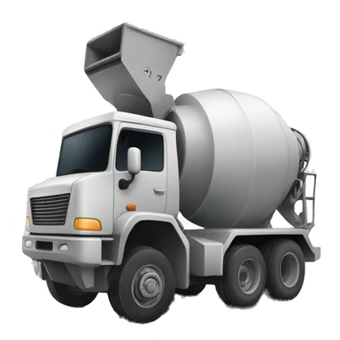 concrete mixer sticker