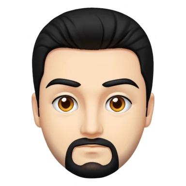 Chris Kirkpatrick with black hair sticker