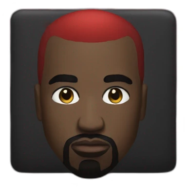 Kanye West My Beautiful Dark Twisted Fantasy Album Cover sticker