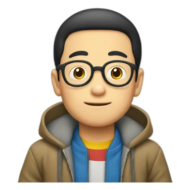 Nobita emoji sticker