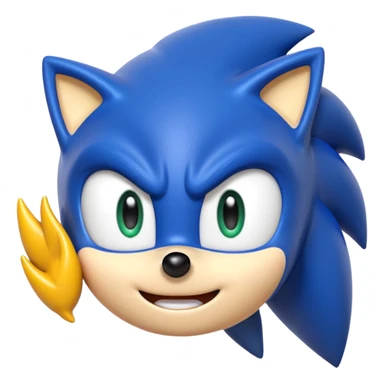 Faça ele feliz o sonic sticker
