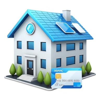 4d house for sale, bank, insurance card sticker