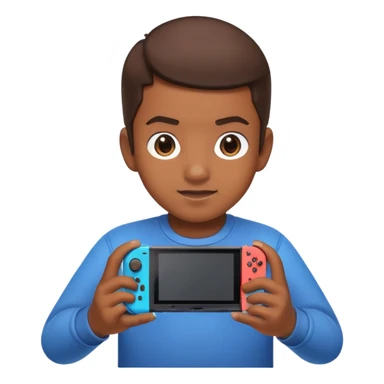Kid playing Nintendo Switch 2 sticker