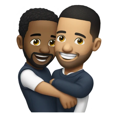 Drake tickling kendrick Lamar sticker