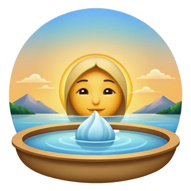 morning time emotion simply sticker