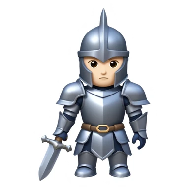 Make mini pekka from the game clash royale sticker