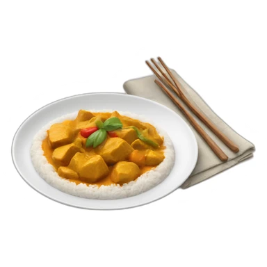 nan sag curry plate sticker