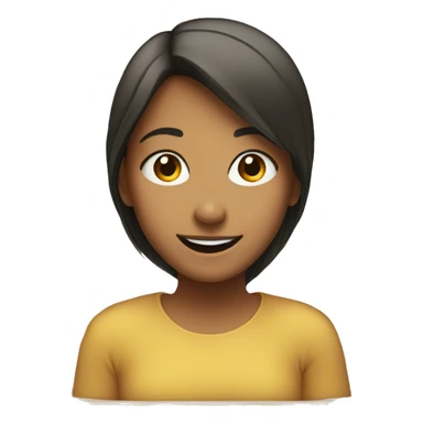 smiling girl by the window sticker