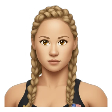 Ronda Rousey sticker