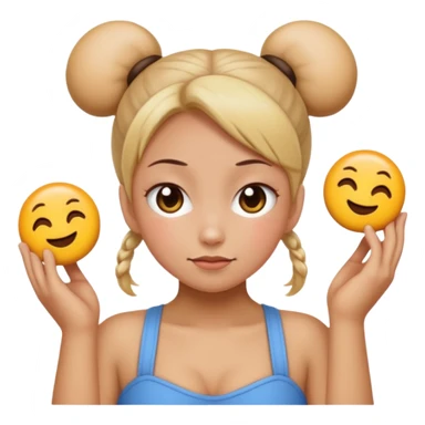 Emoji spanking buns sticker