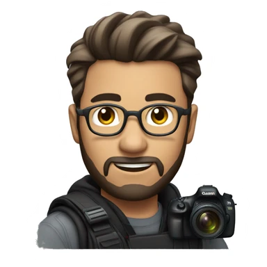 Guy with Canon Eos SL3 Camera sticker