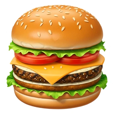 Kapibara burger sticker