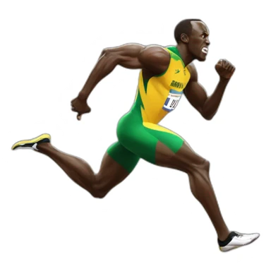 Usain Bolt sticker