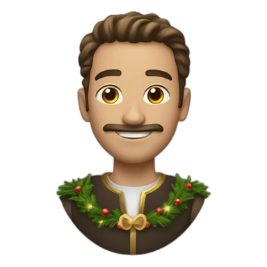 Homme fesant le signe Jul sticker