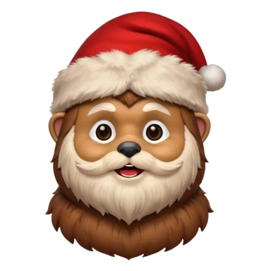 ewok santa sticker