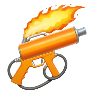 flame thrower  sticker
